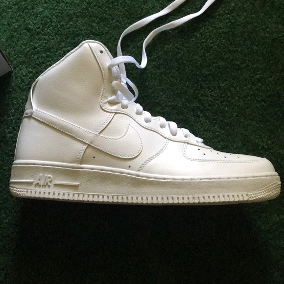 Nike Air force 1’s High top, White - Picture 4 of 5